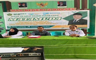 Pengawas Madrasah Monitoring Pelaksanaan MATAMUDA di MTs Negeri 2 Bolsel
