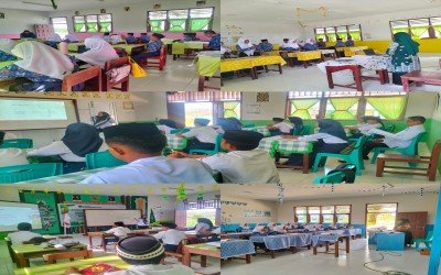 Tingkatkan Mutu Pembelajaran, Kepala MTsN 2 Bolsel Gelar Supervisi Akademik